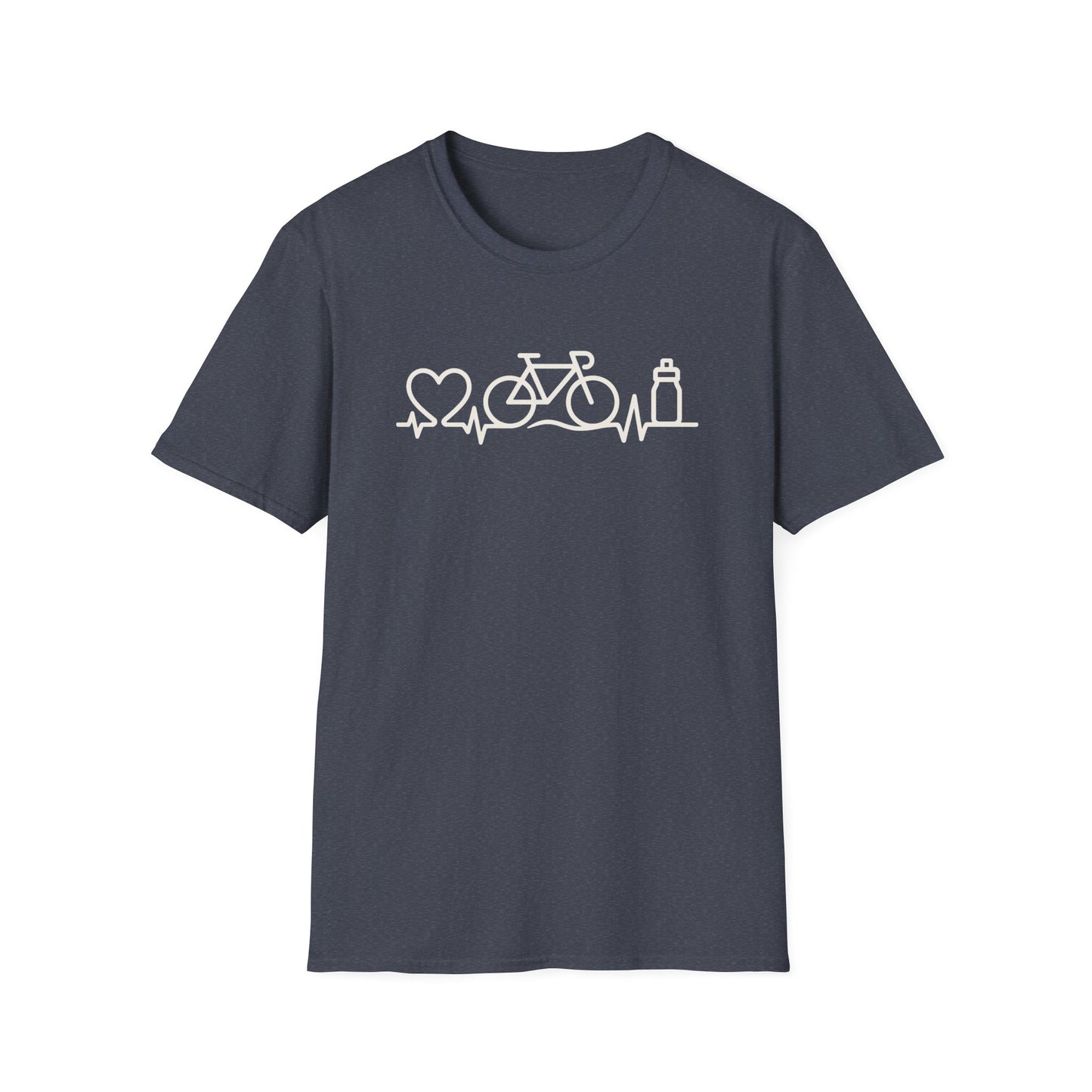 Bicycle Love Heart Beat T-Shirt
