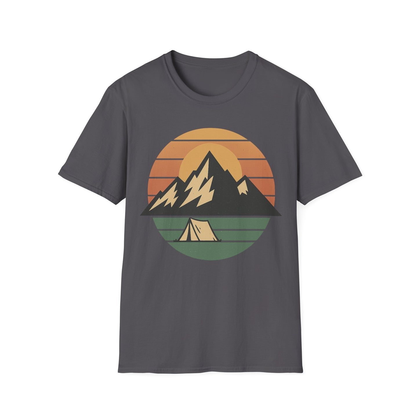 Camping Adventure Sunset T-Shirt