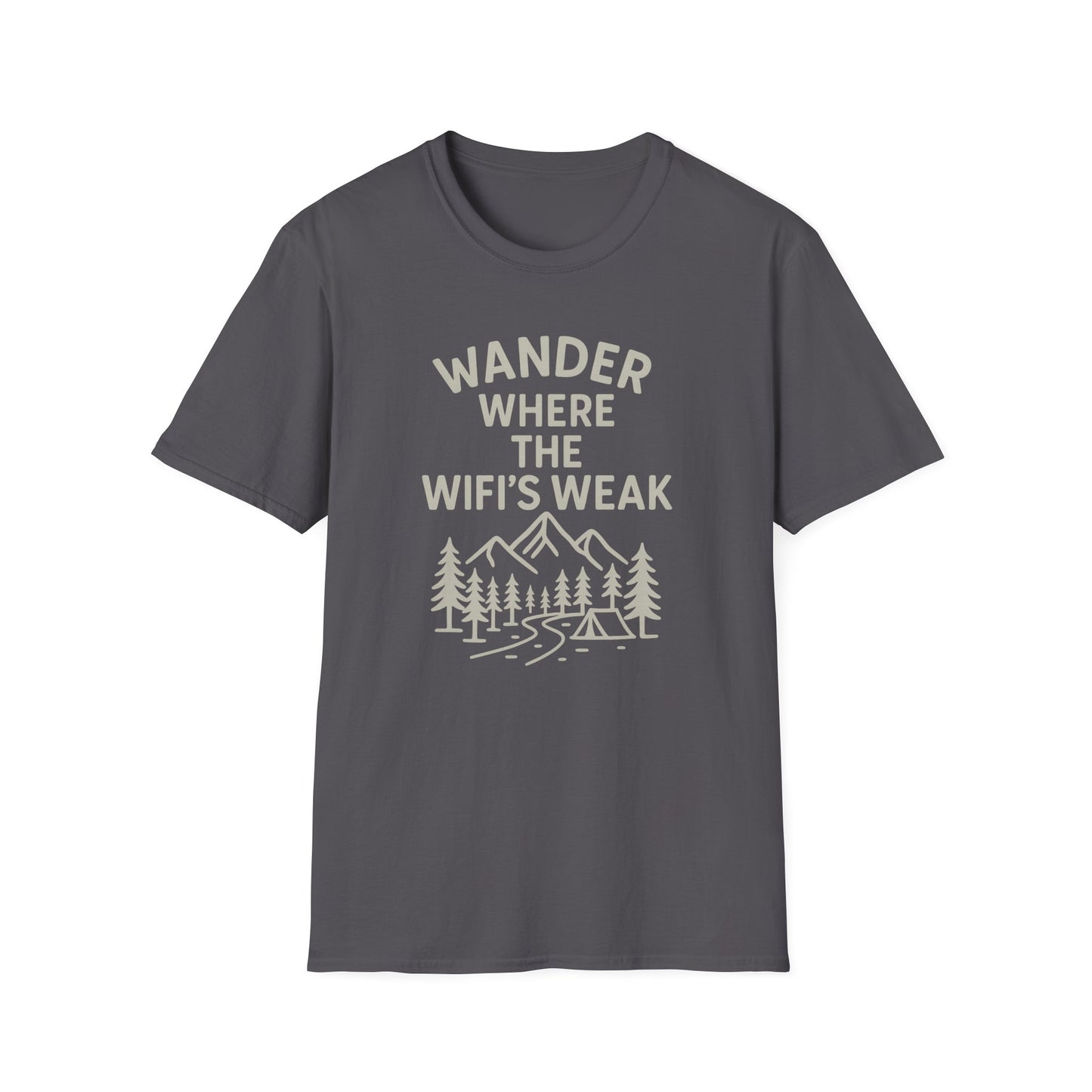 Wander Where the WiFi's Weak T-Shirt