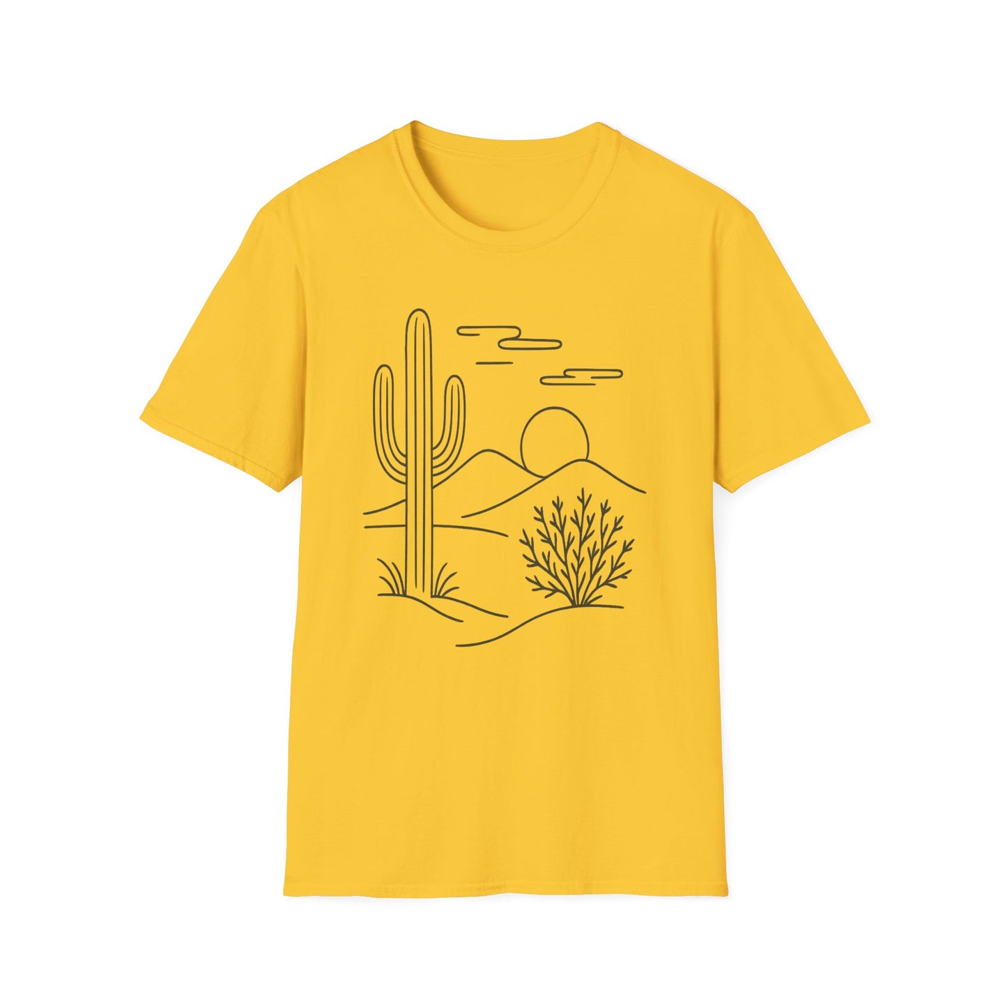 Desert Landscape Minimalist T-Shirt