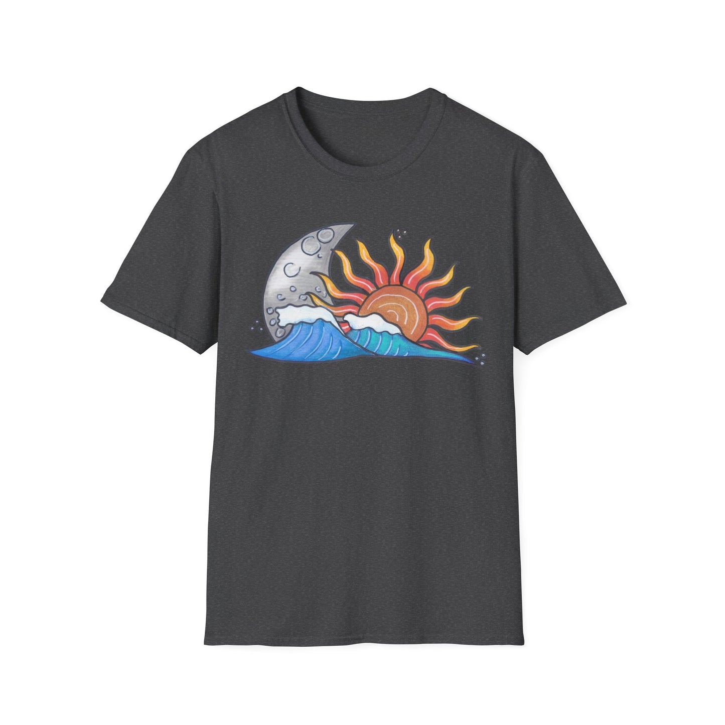 Sun Moon Tidal T-Shirt