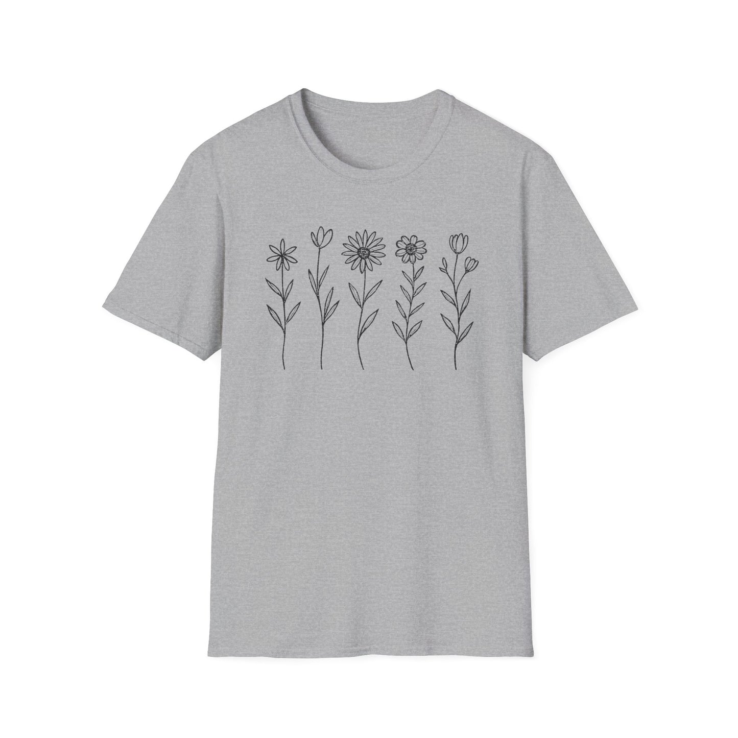 Wildflowers Sketch T-Shirt
