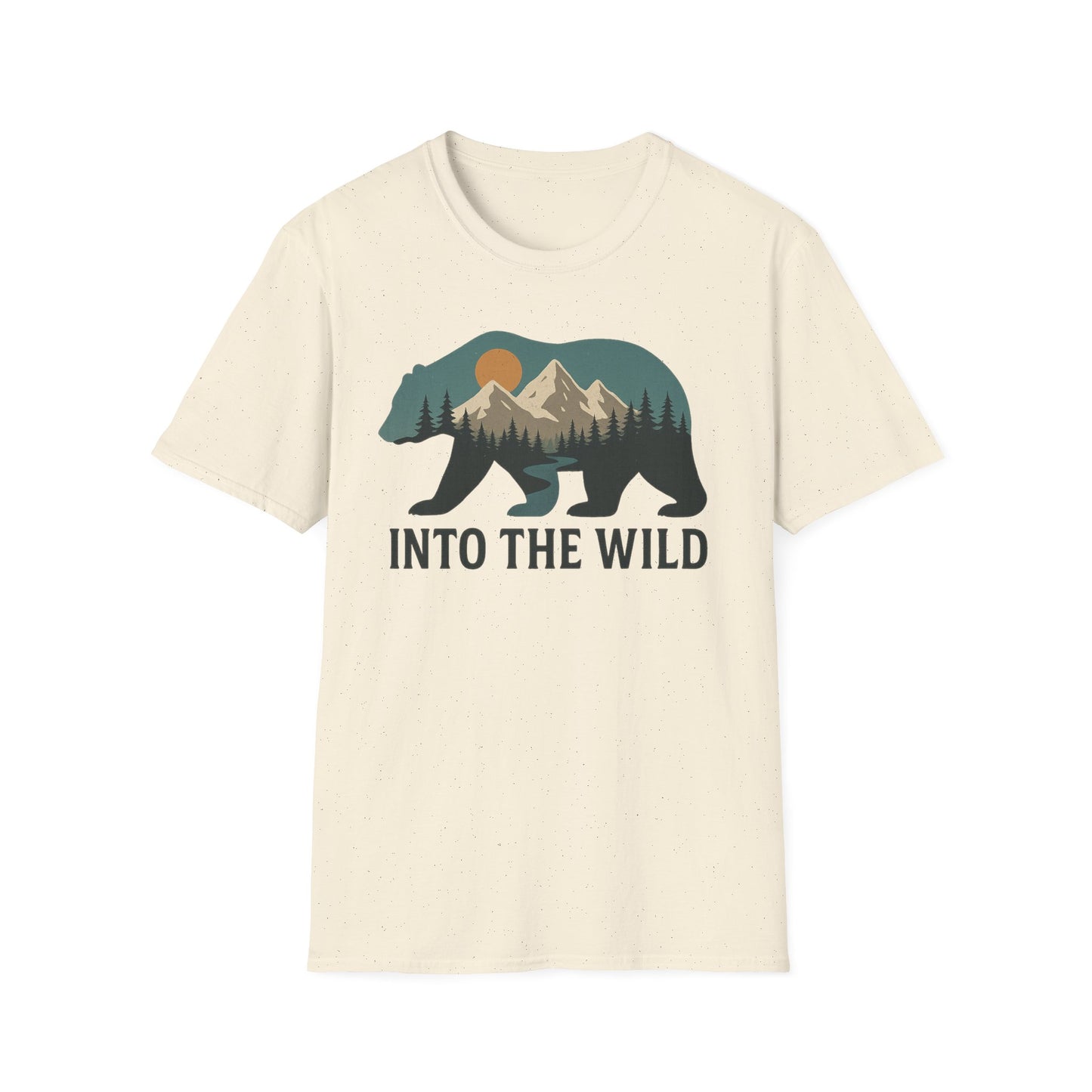 Bear Silhouette Into The Wild T-Shirt