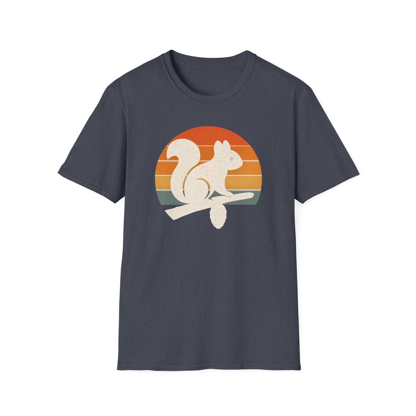 Retro Squirrel Silhouette T-Shirt