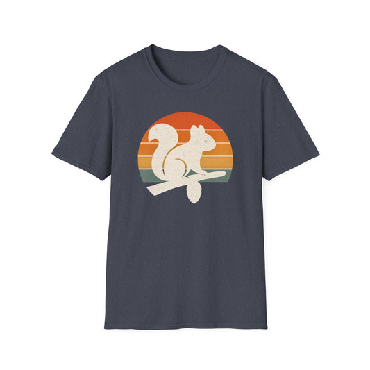 Retro Squirrel Silhouette T-Shirt